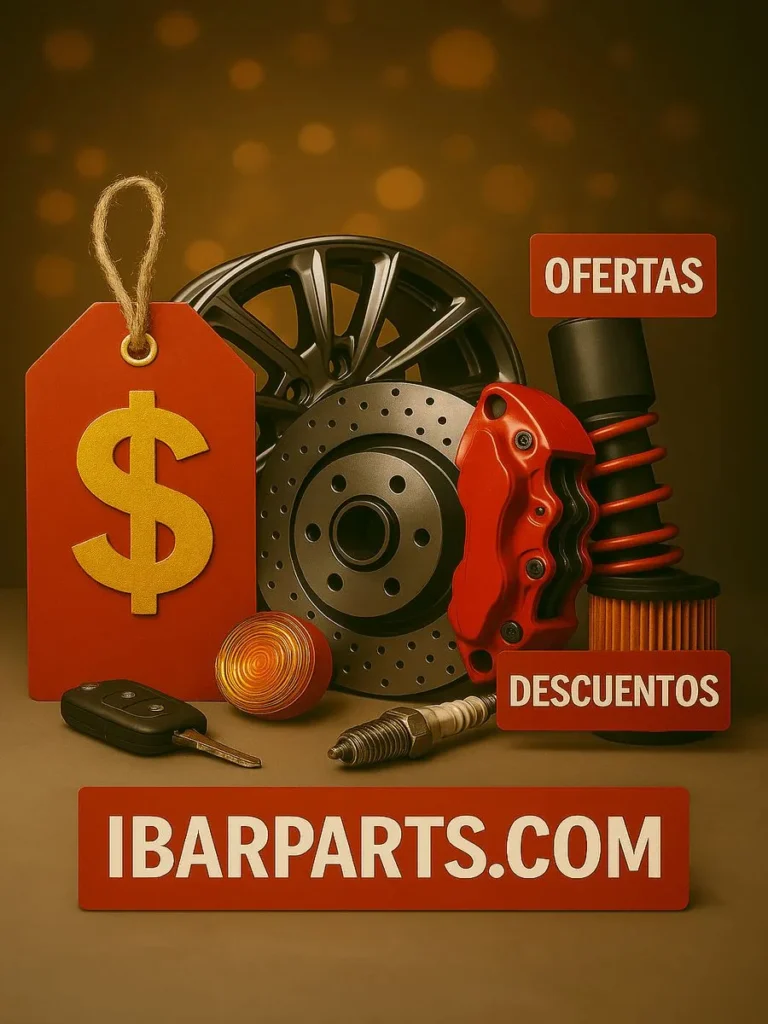 Descuentos Exclusivos en Repuestos Automotor IBARParts Banner de Promociones y Descuentos Exclusivos en Repuestos Automotor IBARParts.com